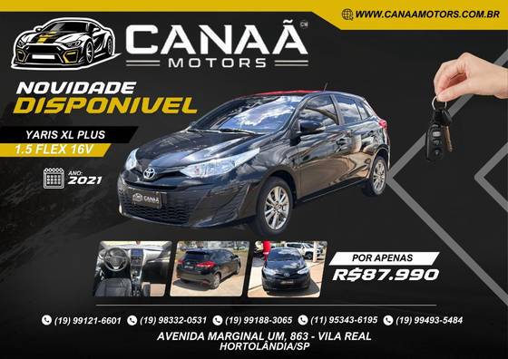 TOYOTA YARIS 1.5 16V FLEX XL PLUS CONNECT MULTIDRIVE